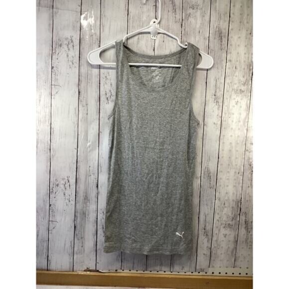 Goth y2k indie normcore gorpcore fisherman PUMA Men's Tank Tops Gray Small - Picture 1 of 3